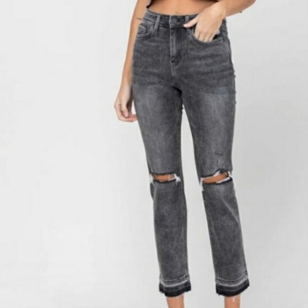 NWT Vervet Jeanne High Rise Stretch Slim Straight Jeans--Size 32